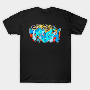 Graff Trash color splasher T-Shirt